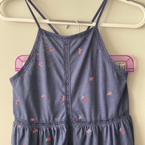 Coco and Jaimeson women’s blue tank top - Picture 2 of 7